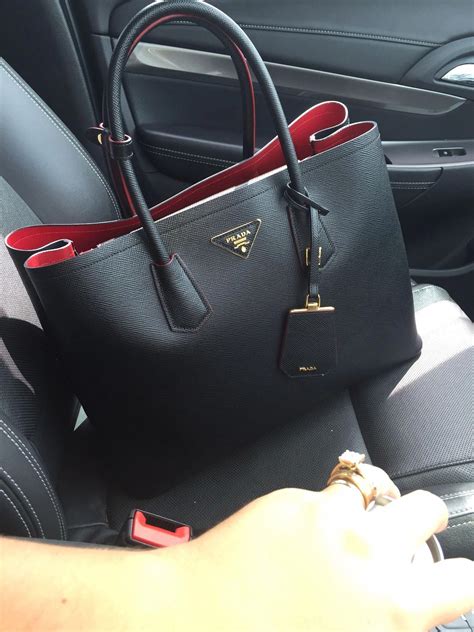 prada black and red bag|prada 3 in 1 bag.